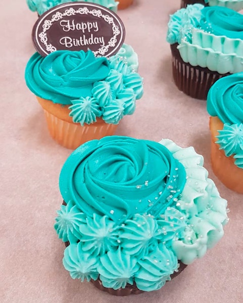 Blue Cupcakes